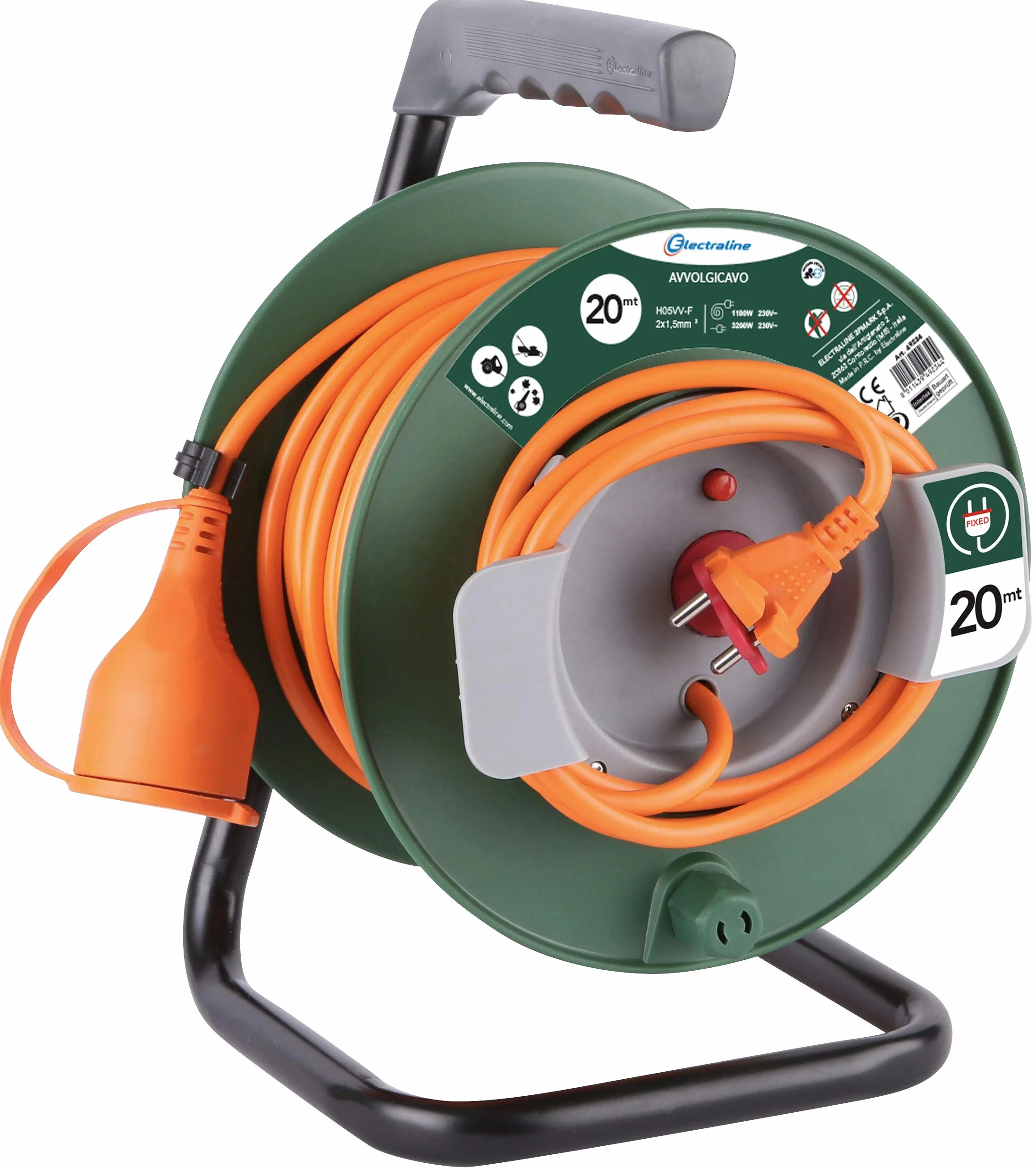Uniwersalny kabel kablowy 20MT SEKCJA 2X1,5 49234